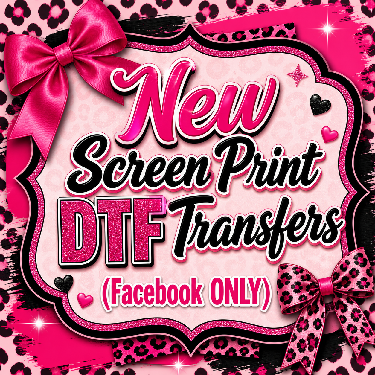 DTF Transfers 💕🎀 Facebook ONLY ✨