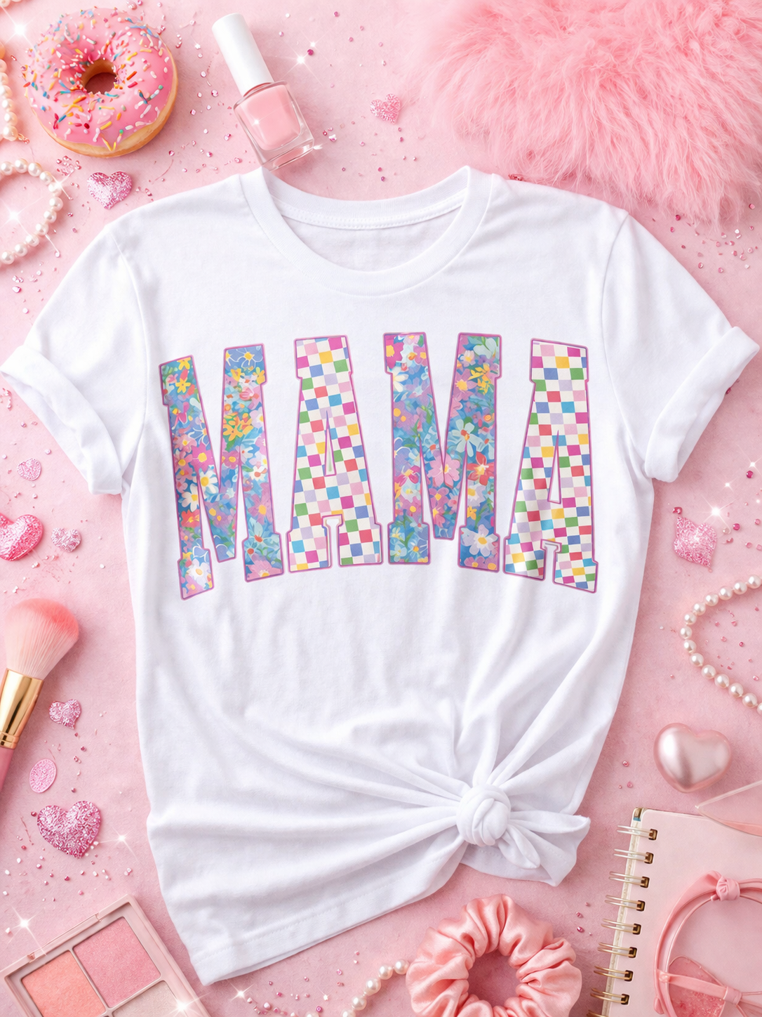 Retro Girly 'Mama'